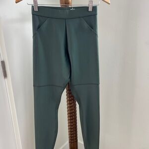 ALO Yoga Dark Green Leggings